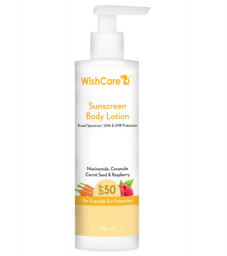 WishCare SPF50 Sunscreen Body Lotion, 200 ml (free cshipping)