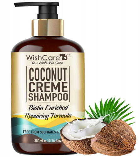 WishCare® Coconut Crème Shampoo, 300 ml (free shipping)