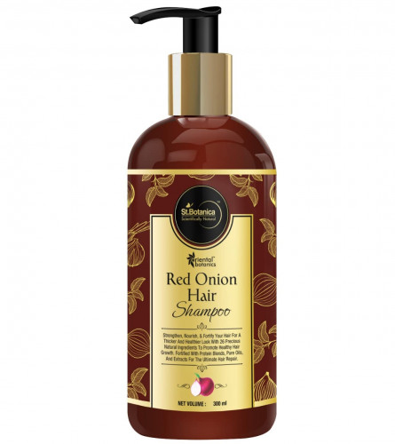 Oriental Botanics Red Onion Hair Shampoo, 300 ml with Red Onion Oil for Strong & Healthy Hair | free shipping