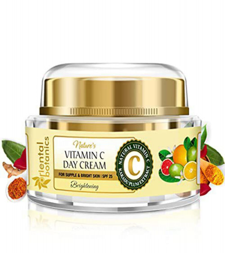 Oriental Botanics Nature's Vitamin C Face Brightening Day Cream SPF 25, 50 g (free shipping)