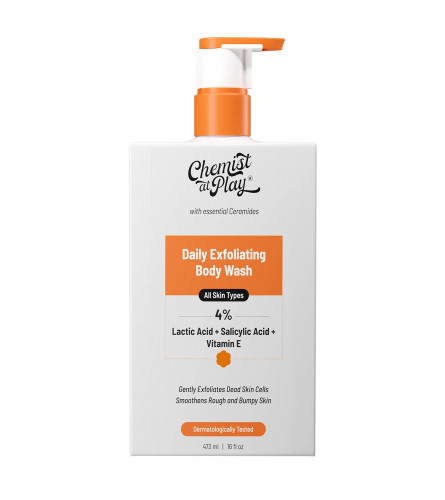 Chemist At Play Exfoliating Body Wash, 473 ml (free shipping)