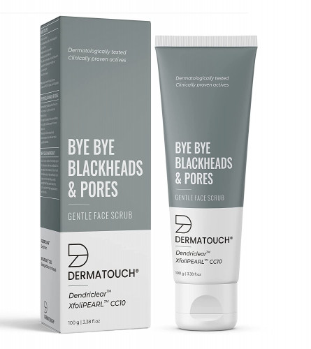 DERMATOUCH Bye Bye Blackheads & Pores scrub 100 gm ( Fs )