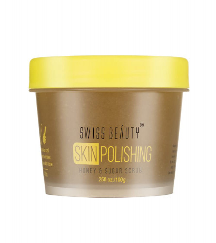 Swiss Beauty Face Scrub, Honey & Sugar Scrub, Face Care, 100 gm (free shipping)