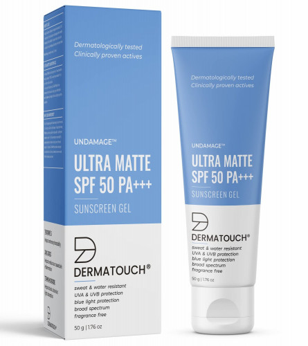 DERMATOUCH Undamage Ultra Matte Sunscreen Gel SPF 50 PA+++ 50 gm ( Fs )
