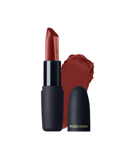 FACES CANADA Weightless Matte Lipstick - Maroon Love 06 (Maroon), 4.5 g x pack  | Highly Pigmented Lip Color (free ship)
