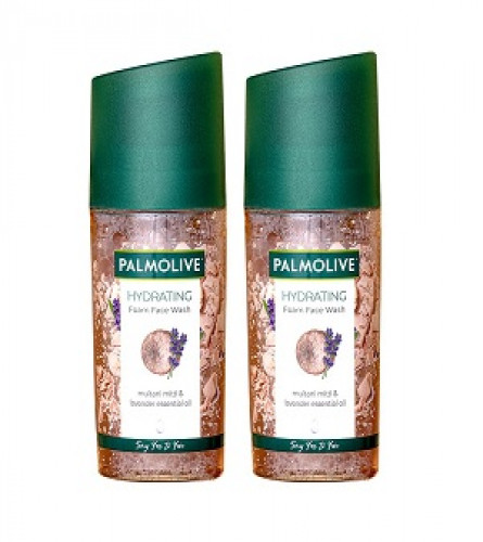 Palmolive Hydrating Foam Facewash, 100ml (pack of 2) free shipping