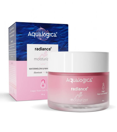 Aqualogica Radiance+ Jello Moisturizer With Watermelon & Niacinamide, For Bright And Radiant Skin, 50 G | free shipping