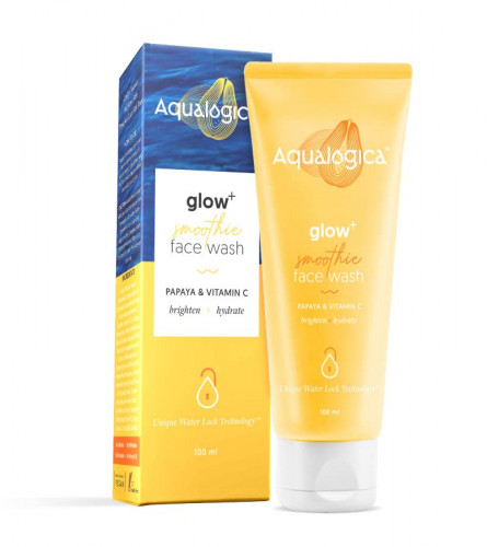 Aqualogica Glow+ Smoothie Face Wash, 100 gm (pack of 2) free shipping