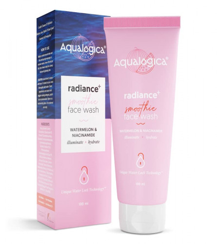 Aqualogica Radiance+ Smoothie Face Wash with Watermelon & Niacinamide | 100 m (pack of 2) free shipping