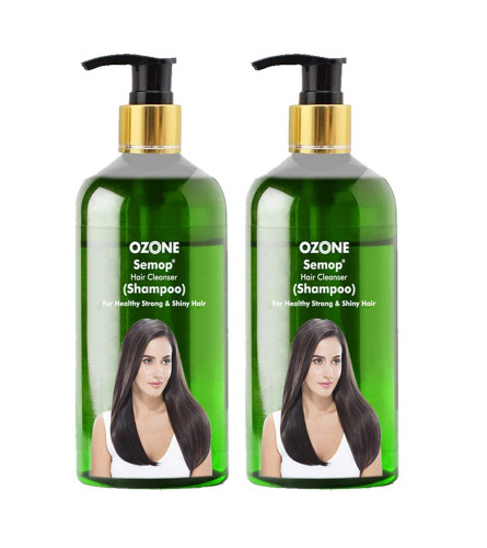 Ozone Semop Hair Cleanser Shampoo for Healthy, Strong & Shiny Hair - 300 ml (Pack of 2) free shipping