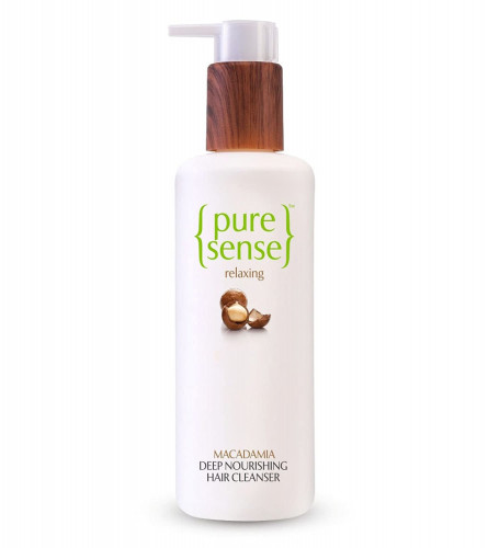 PureSense Macadamia Deep Nourishing Hair Cleanser/Shampoo for Dry and Chemically Treated Hair | 200 ml (free shipping)