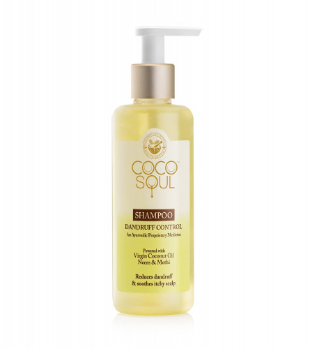Coco Soul Dandruff Control Shampoo with Ayurvedic Medicine | 200 ml (free ship)