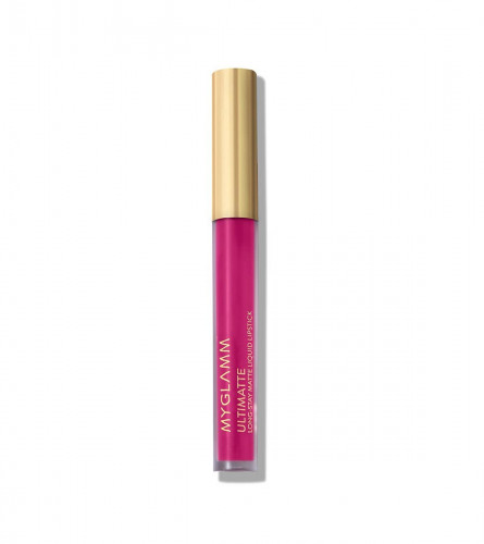 MyGlamm Ultimatte Long Stay Matte Liquid Lipstick-Fuchsia Siren-2.5 g |free shipping