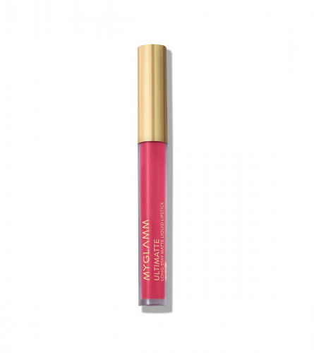 MyGlamm Ultimatte Long Stay Matte Liquid Lipstick-Pink Stunner-2.5 g |free shipping