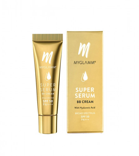 MyGlamm Super Serum BB Cream - 301 Almond - 30 gm (pack of 2) free shipping