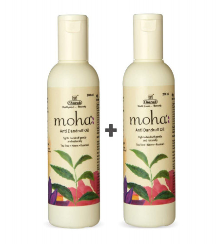 Moha Anti Dandruff Hair Oil 200 ml ( Pack of 2) Fs