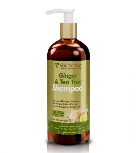 VOLAMENA WITH DEVICE Ginger & Tea Tree Shampoo 300 ml (Fs)