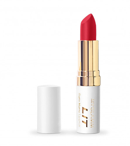 MyGlamm LIT Satin Matte Lipstick-Crazy Ex Girlfriends (Pink)-4.5 gm(pack of 2) 3D Satin Matte Finish | free shipping
