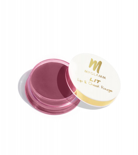 MyGlamm LIT Lip and cheek rouge-Berry Bliss-10 gm (free shipping)