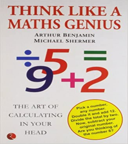Think Like a Maths Genius Paperback 8129113058 - free shipping