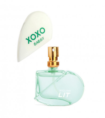 MyGlamm LIT XOXO Fragrance-Sassy-25 ml (pack of 2) free shipping