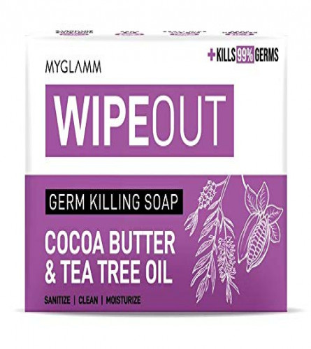 MyGlamm Wipeout Germ Killing Soap, 75 g (pack of 5) free shipping