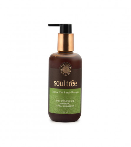 SoulTree Licorice Hair Repair Shampoo with Strengthening Bhringraj - 250 ml (free shipping)