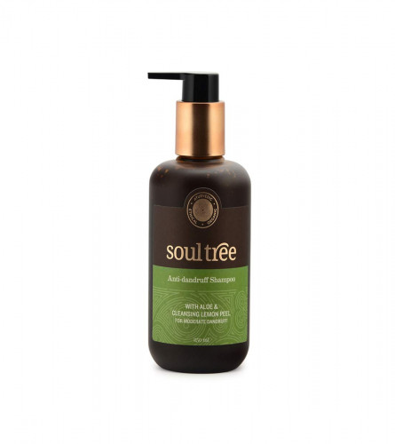 SoulTree Anti-Dandruff Shampoo With Aloe & Cleansing Lemon Peel, For Moderate Dandruff, 250 ml (free shipping)