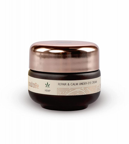 SoulTree Hemp Repair & Calm Under-Eye Cream | Reduces under-eye dark circles & puffiness