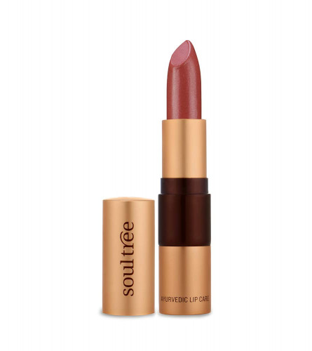 SoulTree Ayurvedic Lipstick - Shiny Blush 555, 4 gm (free shipping)