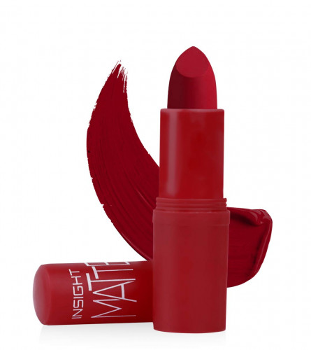 INSIGHT Cosmetics Matte Lipstick (04-SELFIE RED) 4.2 gm (pack of 4) free shipping