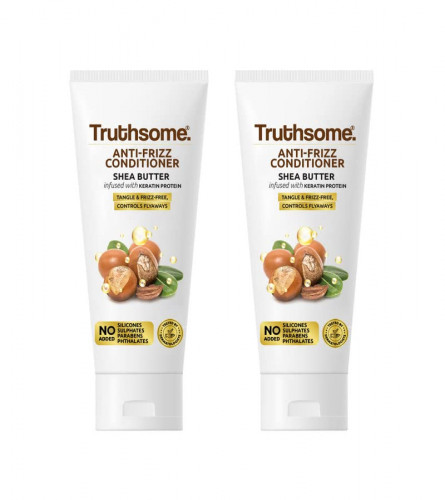 Truthsome Anti-frizz Conditioner With Keratin Protein and Goodness of Shea Butter, 150 ml (pack 2) free ship