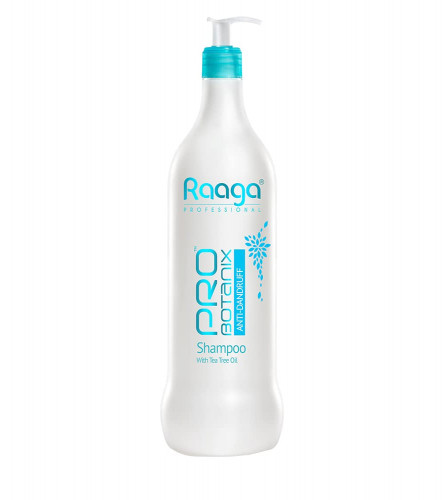 Raaga Professional Pro Botanix Anti-Dandruff Shampoo, With Tea Tree Oil, Reduces Itchiness and Flaking, 1000 ml (free ship)