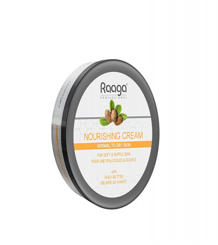 Raaga Professional Nourishing Cream, For Soft And Supple,Normal to Dry Skin, With Shea Butter, 50 g |free shipping