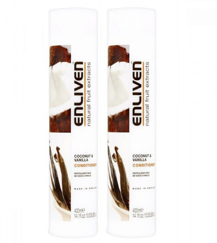 Enliven Coconut & vanilla Conditioner each, 400 ml (pack 2) free shipping