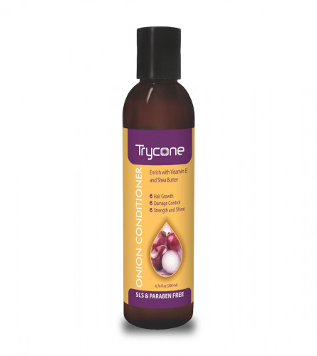 Trycone Onion Conditioner for hair growth Enrich with Vitamin E & Natural Actives, 200 ml (free shipping)
