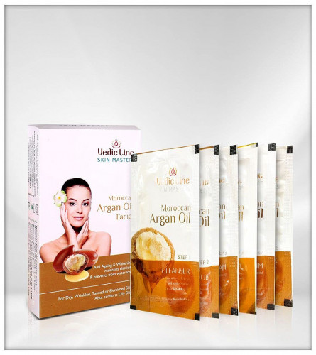 Vedicline Moroccan Argan Oil Facial Kit, 52 ml (free ship)