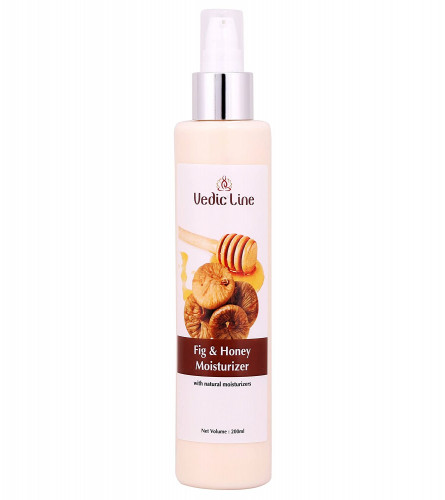 Vedicline Fig & Honey Moisturizer, Improve Skin Elasticity & Complexion With Honey And Almond oil For Healthy Looking Skin, 200 ml