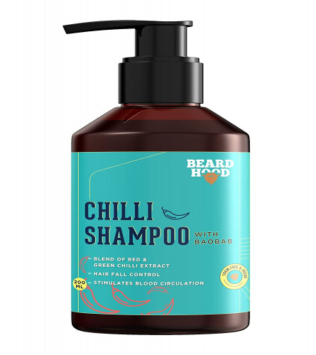 Beardhood Chilli Shampoo for Hair Growth, 200 ml (free ship)