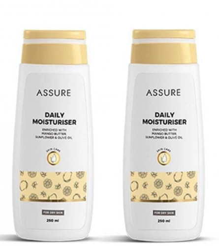 ASSURE Daily Moisturizer cream, 250 ml (Pack of 2) free shipping