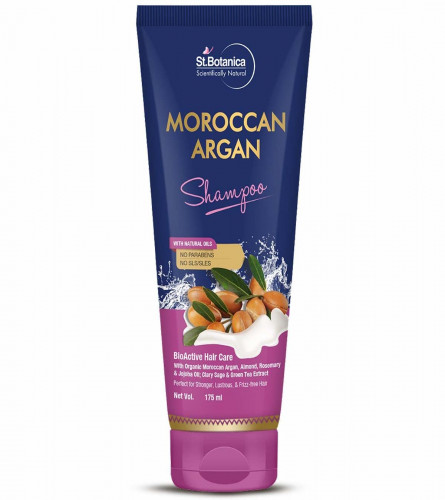 StBotanica Moroccan Argan Hair Shampoo, 175 ml (pack 2) free shipping