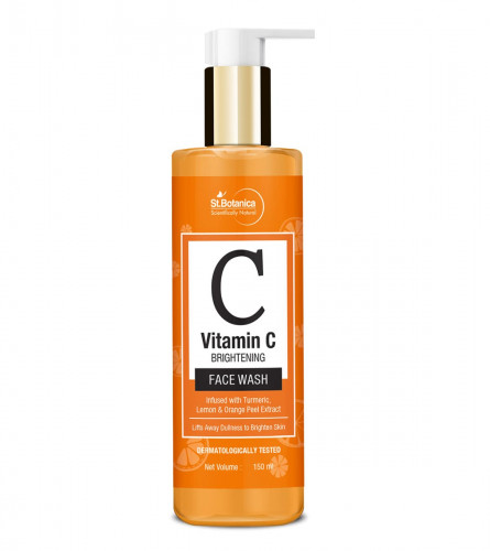 St.Botanica Vitamin C Brightening Face Wash, 150 ml (pack of 2) free shipping