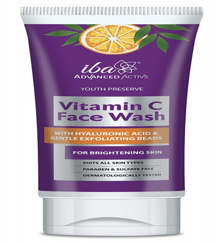 Iba Advanced Activs Youth Preserve Vitamin C Face Wash l 100 ml (pack of 2) free ship