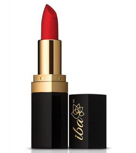Iba Long Stay Matte Lipstick Shade M06 Bold Red, 4g | pack of 2 (free ship)
