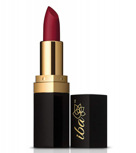 Iba Long Stay Matte Lipstick Shade M08 Burgundy Red, 4g | pack of 2 (free ship)