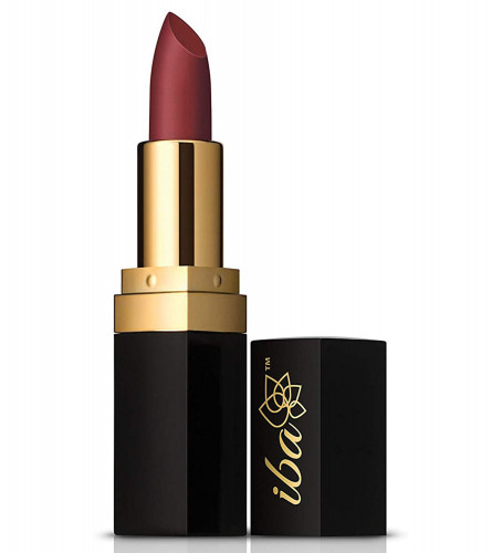 Iba Long Stay Matte Lipstick Shade M01 Deep Mauve, 4g | pack of 2 (free ship)