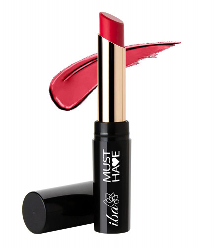 Iba Must Have Transfer Proof Ultra Matte Lipstick Shade 01 Nikkah Red 3.2 g | free shipping