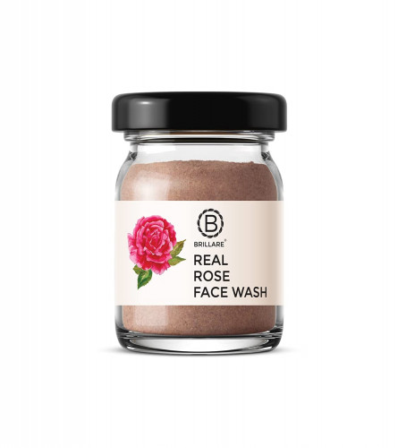 Brillare Rose Face Wash | Anti Ageing Skin | Sandalwood & Coconut Face Wash for Hydration | 15 gm (pack of 2) free ship