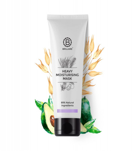 Brillare Heavy Moisturising Hair Mask, 125 gm |, free shipping