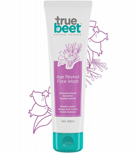 Truebeet Age Revival (Anti-ageing) face wash, 120 ml (pack of 2) free ship
